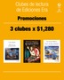 Clubes de lectura de Ediciones Era 