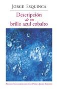 Descripción de un brillo azul cobalto