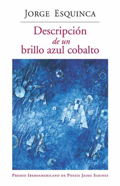 Descripción de un brillo azul cobalto